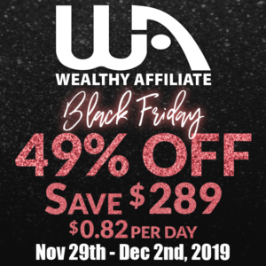 Black Friday Offer 2019